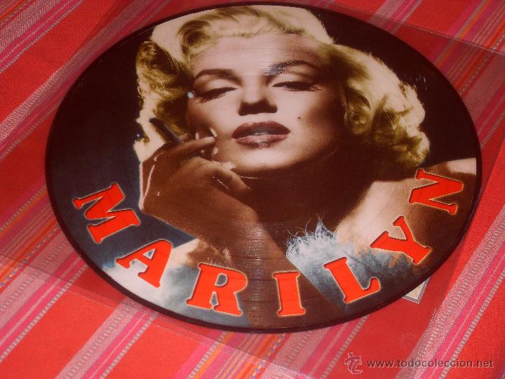 Discos de vinilo: MARILYN MONROE LP MARILYN. PICTURE DISC - Foto 1