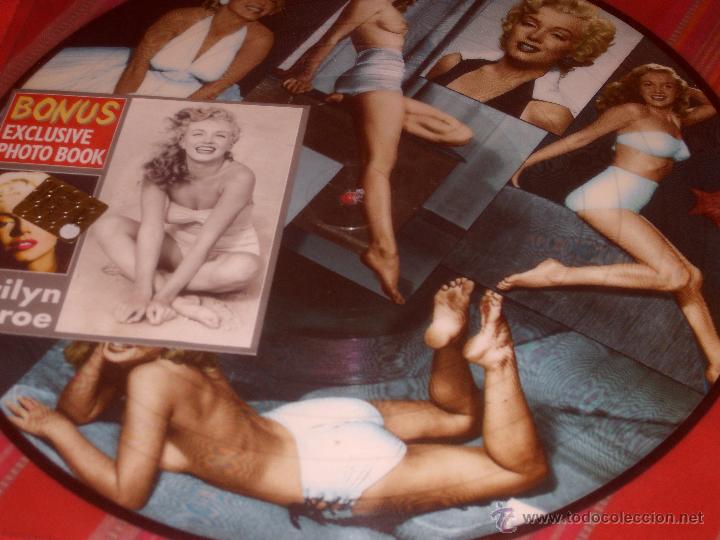 Discos de vinilo: MARILYN MONROE LP MARILYN. PICTURE DISC - Foto 2