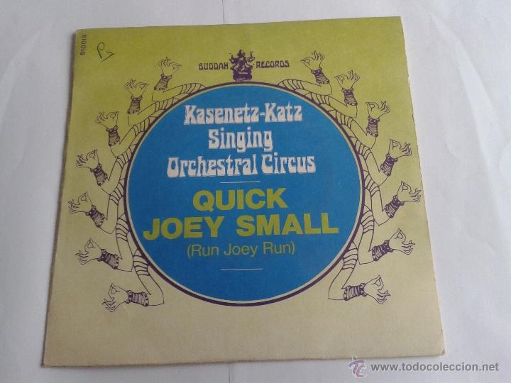 Discos de vinilo: DISCO DE VINILO QUICK JOEY SMALL SINGLE KASNETZ-KATZ SINGING CIRCUS - Foto 1