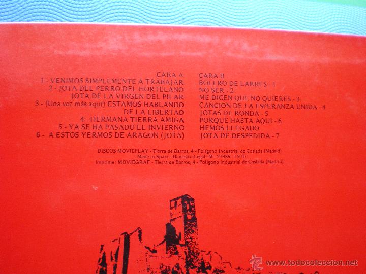 Discos de vinilo: LA BULLONERA LA BULLONERA LP 1976 MOVIEPLAY PDELUXE - Foto 2 - 48481007