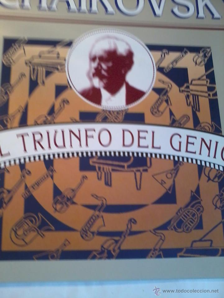 Discos de vinilo: DISCO DE VINILO. TCHAIKOVSKY. EL TRIUNFO DEL GENIO. C5V - Foto 1
