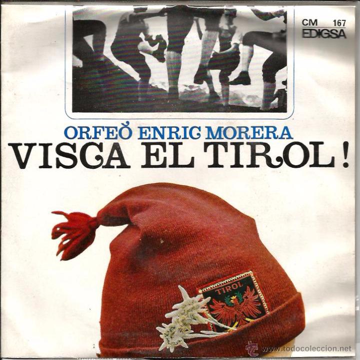 Discos de vinilo: EP ORFEO ENRIC MORERA : VISCA EL TIROL ! - Foto 1