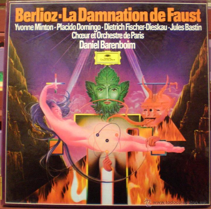 Discos de vinilo: Berlioz - La Damnation de Faust - Barenboim - Foto 1