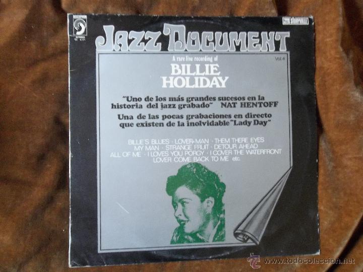Discos de vinilo: Billie Holiday Jazz Document Vol. 4 - Foto 1