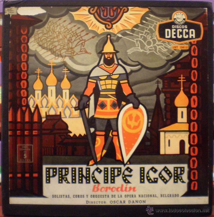 Discos de vinilo: Borodin - Pr&iacute;ncipe Igor - Foto 1