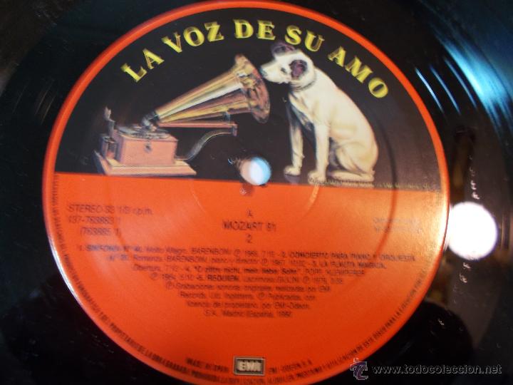 Discos de vinilo: MOZART 91 SUS OBRAS MAESTRAS - Foto 3