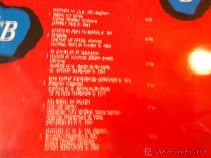 Discos de vinilo: MOZART 91 SUS OBRAS MAESTRAS - Foto 4
