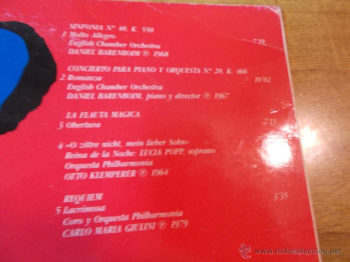 Discos de vinilo: MOZART 91 SUS OBRAS MAESTRAS - Foto 5