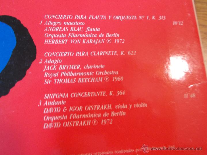 Discos de vinilo: MOZART 91 SUS OBRAS MAESTRAS - Foto 6