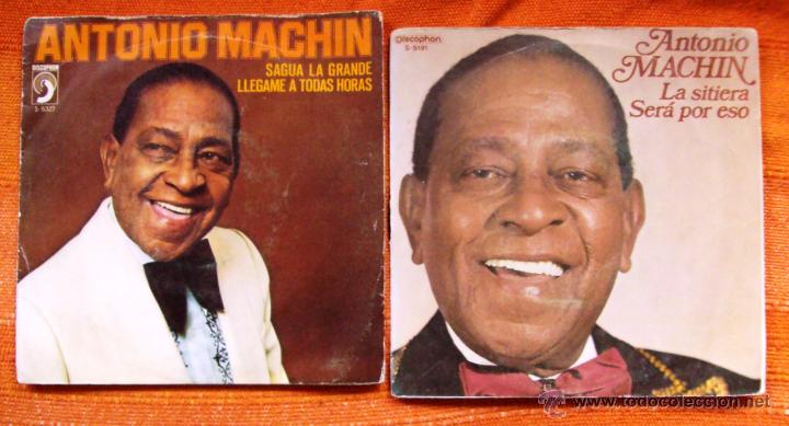Discos de vinilo: Lote Vinilo Single EP de Antonio Machin y dos singles - Foto 2