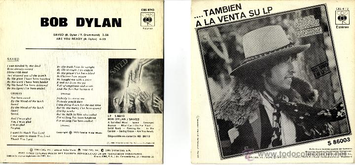 Discos de vinilo: BOB DYLAN COLECCI&Oacute;N DE 13 SINGLES - Foto 4