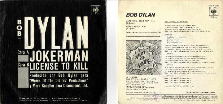 Discos de vinilo: BOB DYLAN COLECCI&Oacute;N DE 13 SINGLES - Foto 6