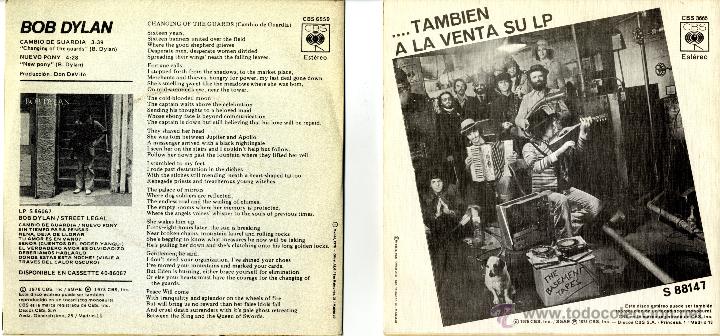 Discos de vinilo: BOB DYLAN COLECCI&Oacute;N DE 13 SINGLES - Foto 10