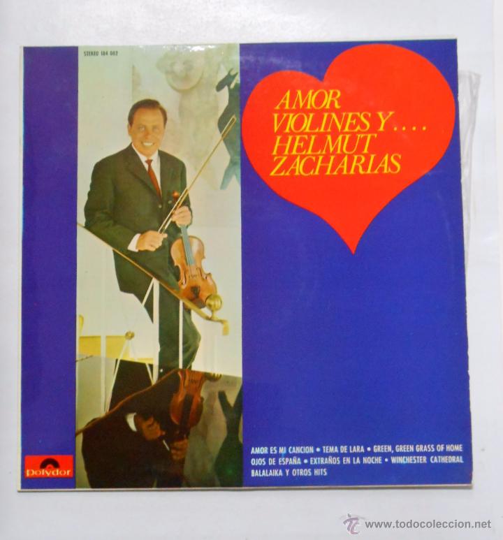 Discos de vinilo: AMOR VIOLINES Y... HELMUT ZACHARIAS. TDKDA8 - Foto 1