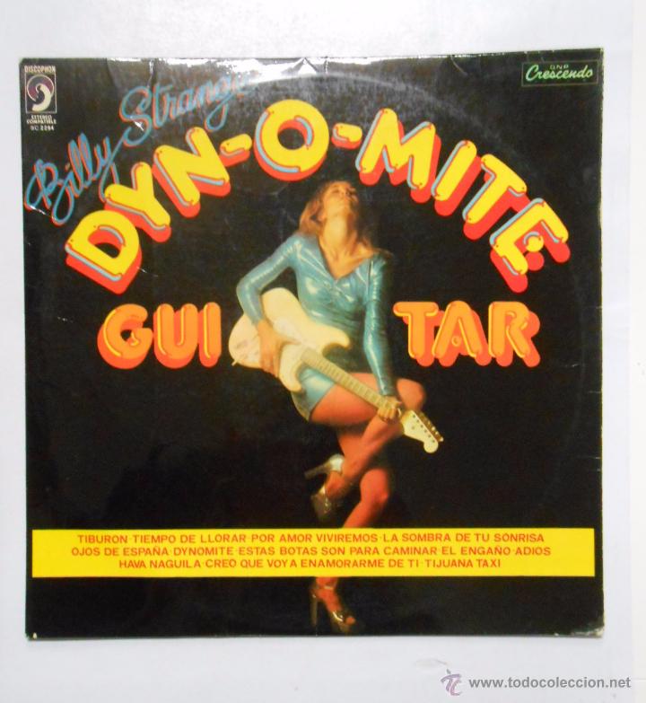 Discos de vinilo: BILLY STRANGE. DYN-O-MITE GUITAR. TDKDA7 - Foto 1