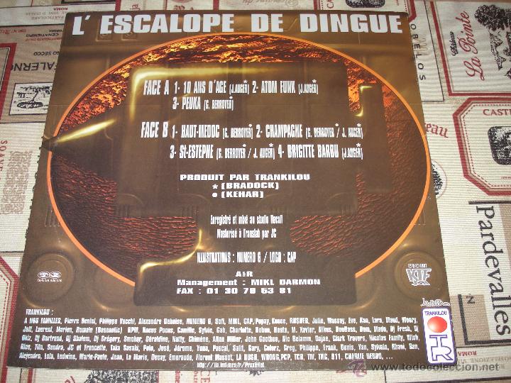 Discos de vinilo: Trankilou ?&ndash; Escalope De Dingue EP - Foto 2
