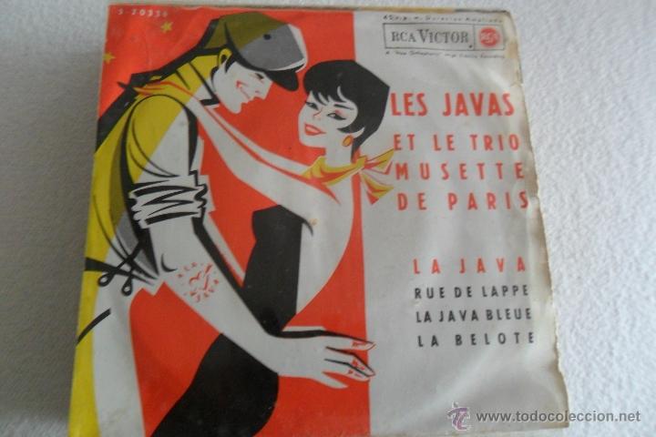 Discos de vinilo: LES JAVAS - LA JAVA + 3 EP 1962