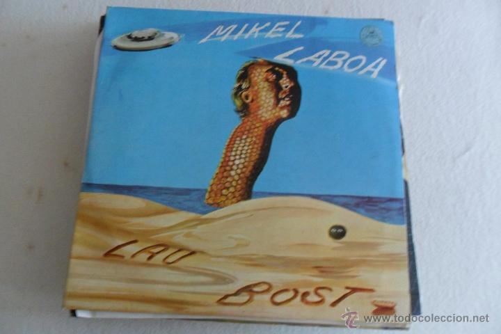 Discos de vinilo: MIKEL LABOA - LAU BOST 1980 2 LP - Foto 1