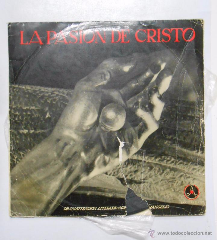 Discos de vinil: LA PASION DE CRISTO. DRAMATIZACION LITERARIO MUSICAL DEL EVANGELIO. TDKDA7