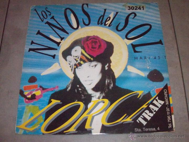 Discos de vinilo: LORCA - LOS NI&Ntilde;OS DEL SOL - MAXI - Foto 1