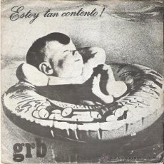 Discos de vinilo: GRB - ESTOY TAN CONTENTO (AUTOPRODUCIDO 1986) EP CON INSERT