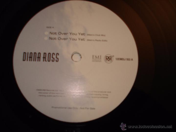 Discos de vinilo: DIANA ROSS - NOT OVER YOU YET - Foto 2