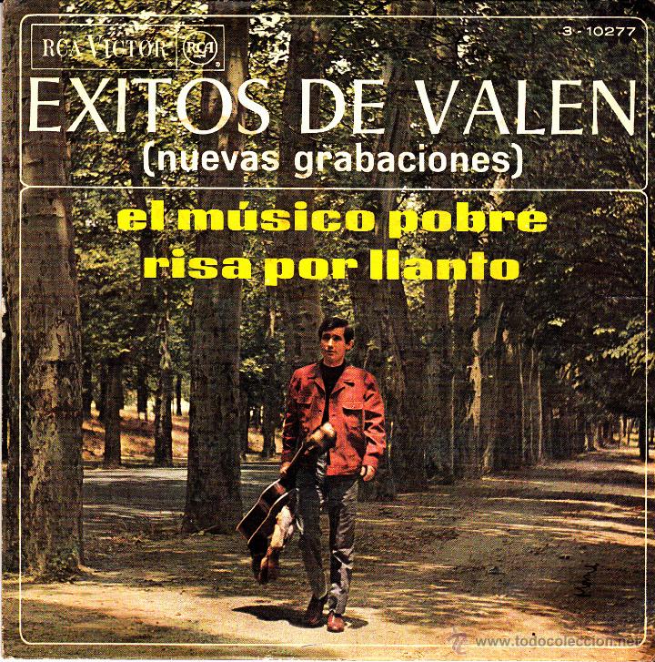 Vinyl-Schallplatten: VALEN-EL M&Uacute;SICO POBRE + RISA POR LLANTO SINGLE VINILO 1967 SPAIN