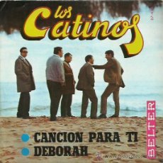 Discos de vinilo: LOS CATINOS SINGLE SELLO BELTER 