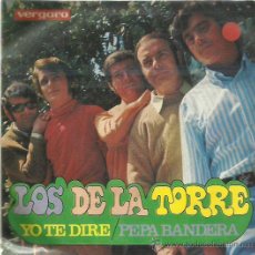 Discos de vinilo: LOS DE LA TORRE SINGLE SELLO VERGARA