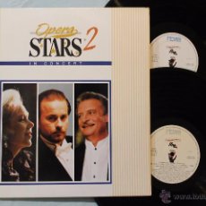Discos de vinilo: OPERA STARS 2 IN CONCERT DOBLE LP 2 VINILOS RNE SPAIN 1991