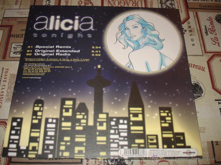 Discos de vinilo: ALICIA TONIGHT - Foto 3