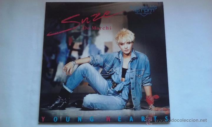 Discos de vinilo: SUZE DE MARCHI - YOUNG HEARTS - 1986 - Foto 1