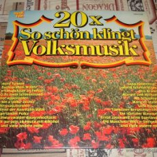 Discos de vinilo: SO SCHÖN KLINGT VOLKSMUSIK
