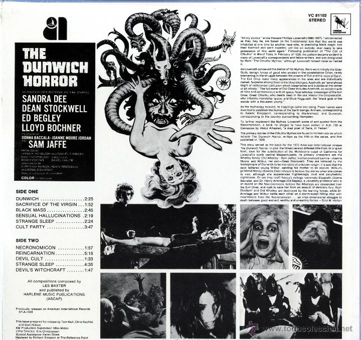 Discos de vinilo: THE DUNWICH HORROR - Foto 3