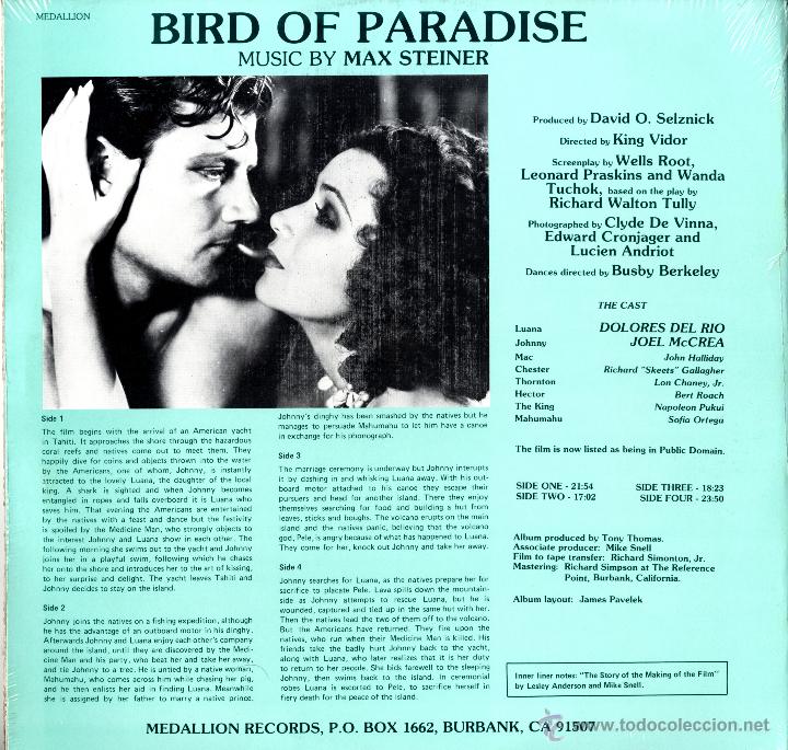 Discos de vinilo: MAX STEINER. BANDAS SONORAS - Foto 2