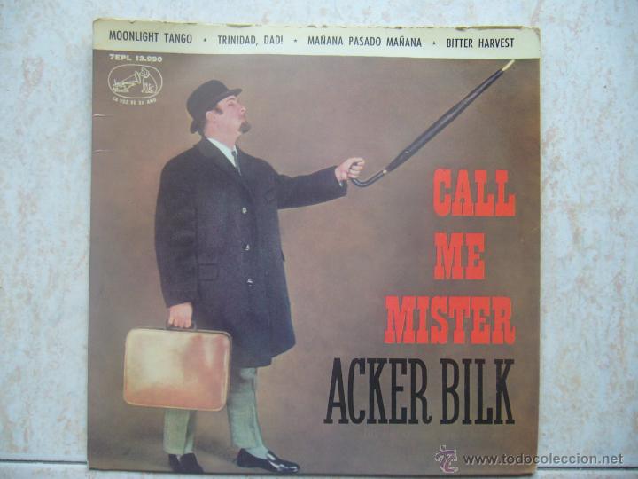 Discos de vinilo: ACKER BILK - CALL ME MISTER - Foto 1