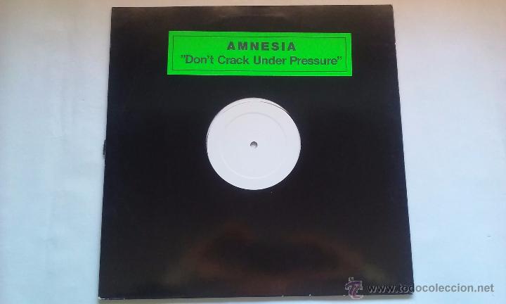 Discos de vinilo: AMNESIA - DONT CRACK UNDER PRESSURE - 1993 - Foto 1