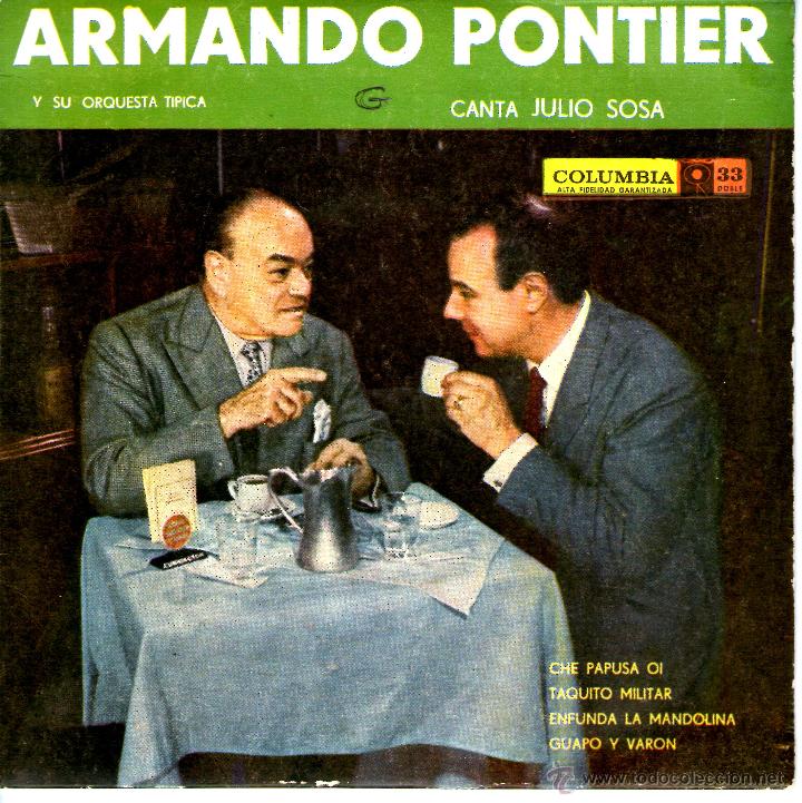Discos de vinilo: ARMANDO PONTIER Y SU ORQUESTA TIPICA - Foto 1