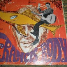 Discos de vinilo: FRANCIS RODY - EL TIBURON SINGLE ORIGINAL ESPAÑOL - SINTONIA 1968 - MONO - MUY RARO Y DIFICIL -. Lote 48589384