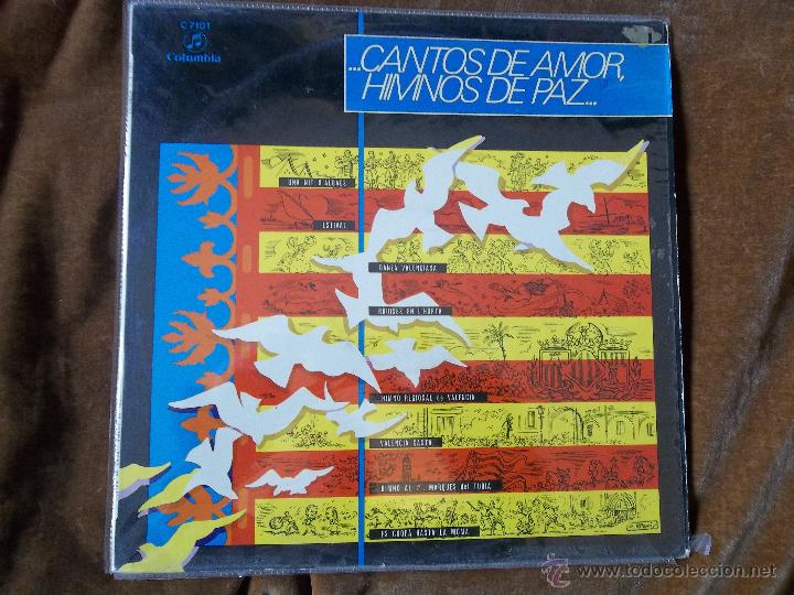 Dischi in vinile: Cantos de Amor, Himnos de Paz Orquesta Sinf&oacute;nica Coros Cantores de Madrid. Dir: Jos&eacute; Ferriz