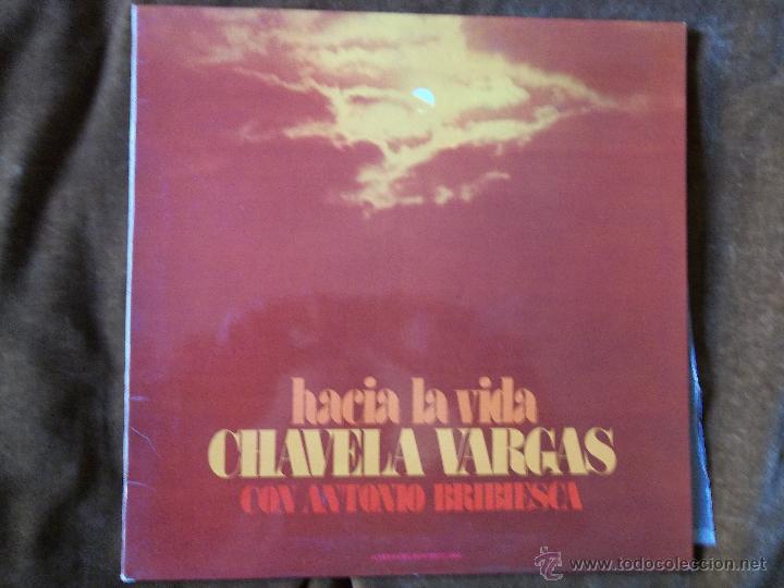 Discos de vinilo: Hacia la Vida Chavela Vargas con Antonio Bribiesca - Foto 1