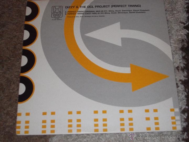 Discos de vinilo: DIZZY 6 THE DCL PROJECT - PERFECT TIMING - MAXI - Foto 1