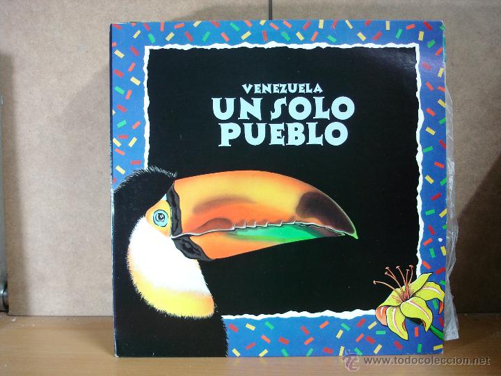 Dischi in vinile: Venezuela Un Solo Pueblo - Idem - Velvet-Rodven LPV-102361 - 1992 - Edicion Venezolana