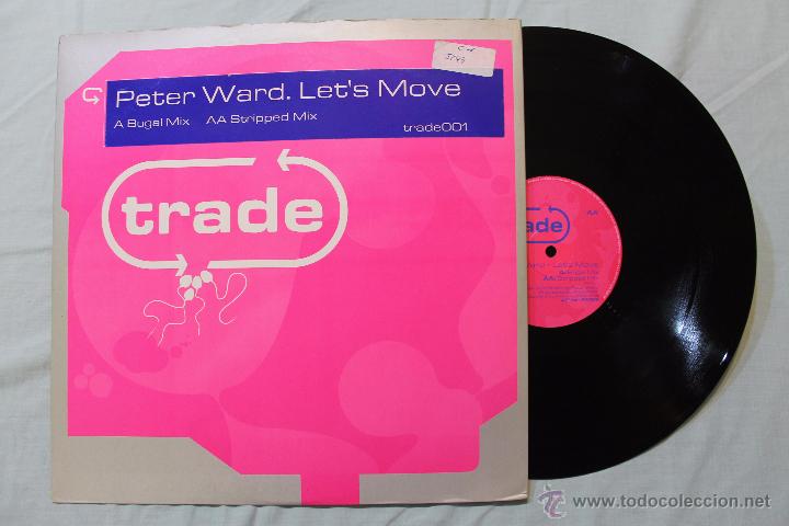 Discos de vinilo: PETER WARD LETS MOVE MAXI SINGLE VINYL TRADE MADE IN EU - Foto 1