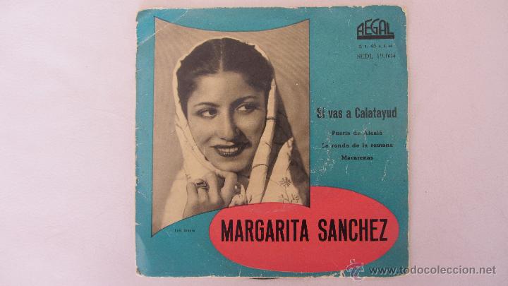 Discos de vinilo: MARGARITA SANCHEZ - Foto 1