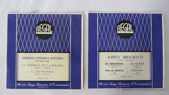 Discos de vinilo: REGAL - Foto 1