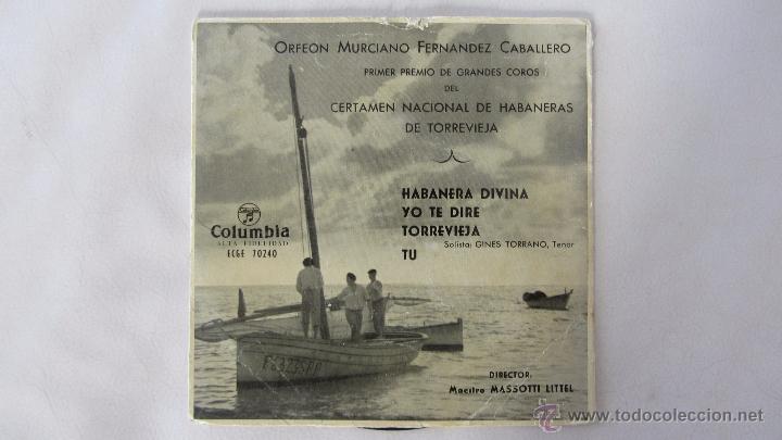 Discos de vinilo: ORFEON MURCIANO - Foto 1