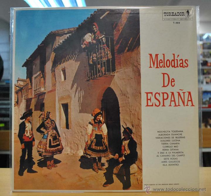 Discos de vinilo: VARIOS - MELODIAS DE ESPA&Ntilde;A - LP - Foto 1