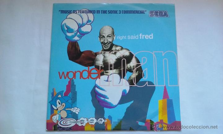 Discos de vinilo: RIGHT SAID FRED - WONDERMAN - 1994 - Foto 1