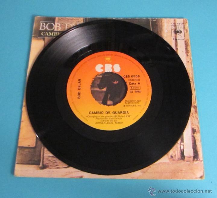 Discos de vinilo: BOB DYLAN. CAMBIO DE GUARDIA. NUEVO PONI - Foto 3